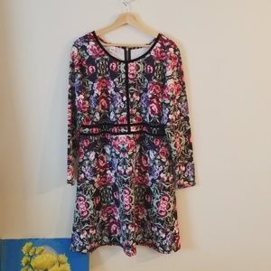 Plus Size Floral Dress